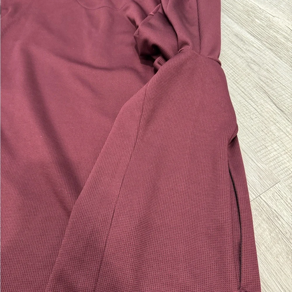 Ben Hogan Performance Golf 1/4 Zip Red Pullover Men's 2XL Micro Jacquard Cover - Picture 12 of 16